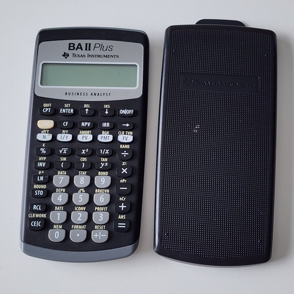 Texas Instruments BA II Plus Financial Calculator Business Analyst With Case - Picture 11 of 12